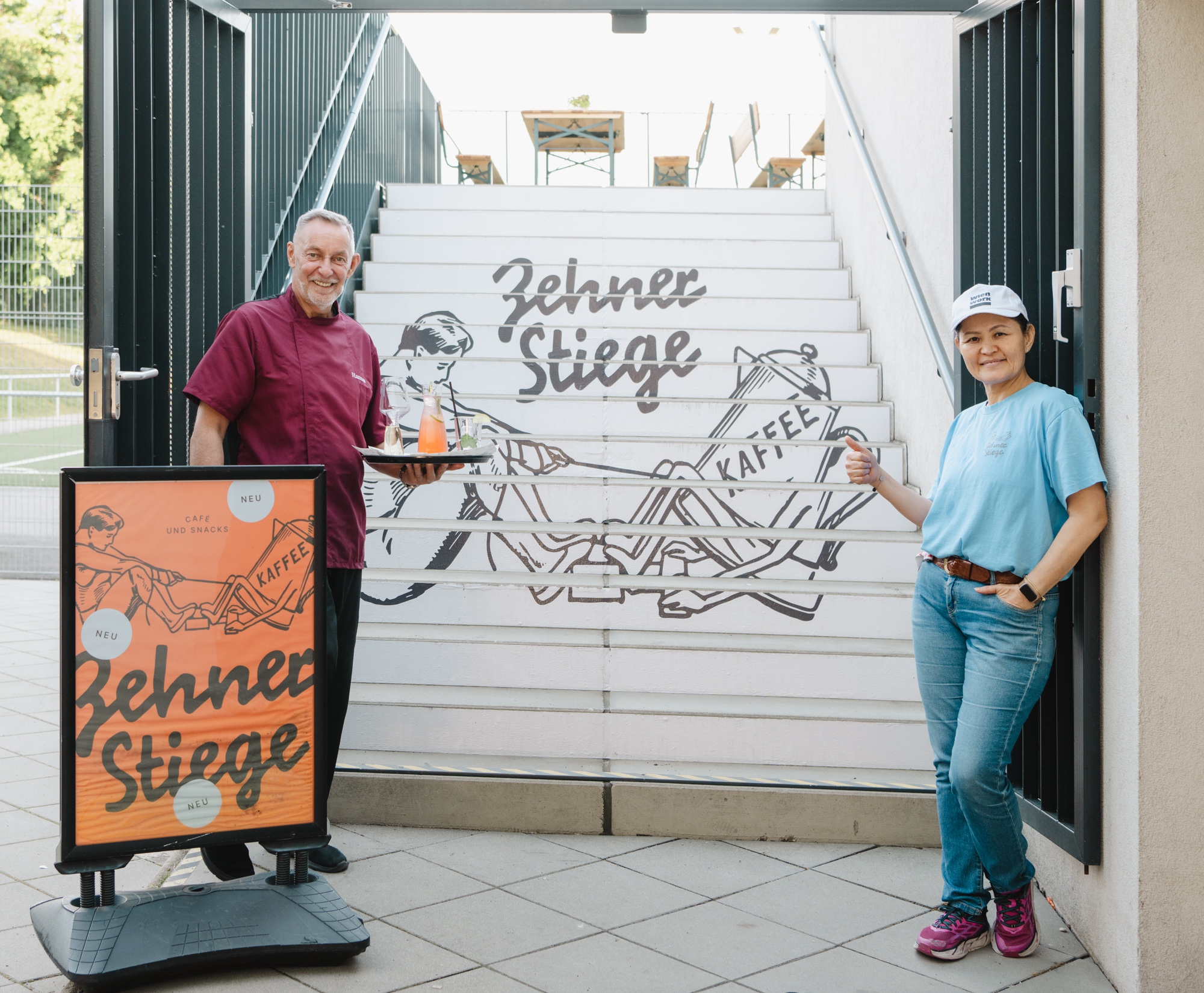 Terrasse Zehner Stiege_1 ©wienwork/Luiza Puiu Terrasse Zehner Stiege_1 ©wienwork/Luiza Puiu