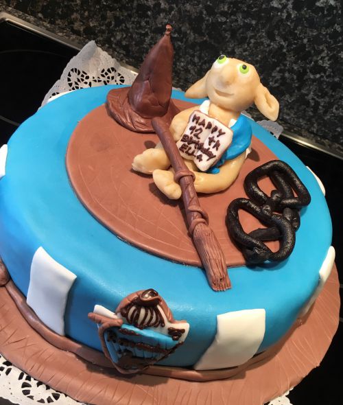 Harry Potter Torte mit Dobby © wienwork Harry Potter Torte mit Dobby © wienwork