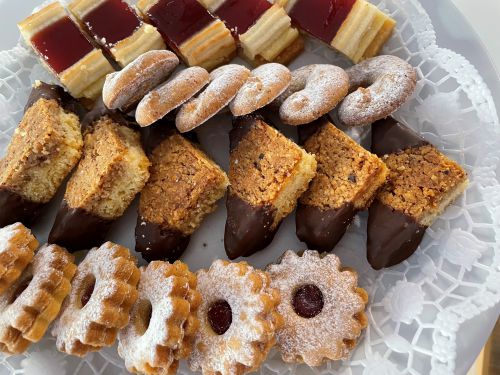 Auswahl Weihnachtskekse aus dem Speiseamt © wienwork Auswahl Weihnachtskekse aus dem Speiseamt © wienwork