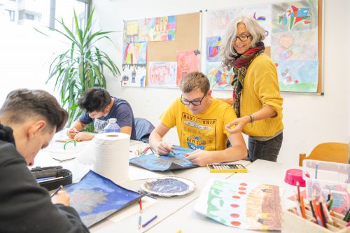 Kreativpädagogik Gruppe © wienwork/Luiza Puiu Kreativpädagogik Gruppe © wienwork/Luiza Puiu