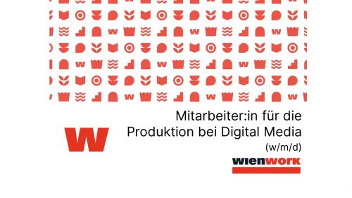 Mitarbeiter:in für die Produktion Digital Media (w/m/d), 38,5 WStd. © Wienwork